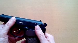 Пневматический пистолет Gletcher PM 1951 (Макаров с блоубэком)