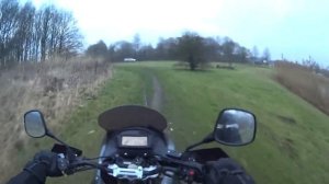 Suzuki Freewind 650 illegal offroad