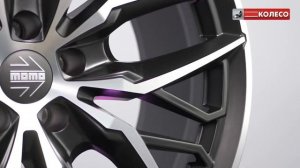 Колесные диски для автомобилей, марка диска Momo SUV Spider цвет Matt Black Polished - КОЛЕСО ру