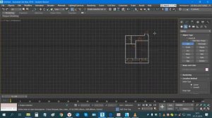 Как сделать стены из плоского плана в 3d max