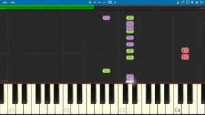 Vanilla Ice - Ice Ice Baby - Piano Tutorial