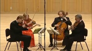 American String Quartet - Shostakovich String Quartet No. 3 - 3rd Mvmt, Allegro non troppo