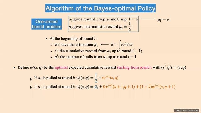 Yuhua Zhu: Continuous-in-time Limit for Bandits (UCSD) смотреть онлайн