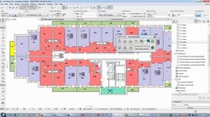 ARCHICAD Квартирография - расчет площадей с пользовательскими атрибутами в маркерах квартир и этаже