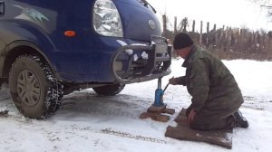 Гидравлический домкрат, двухштоковый, и его доработка.