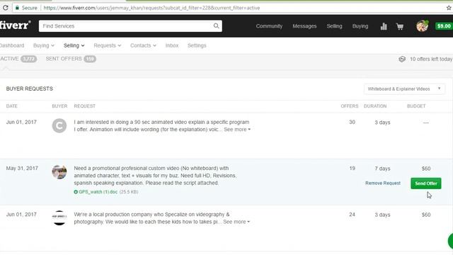 buyers request on fiverr смотреть онлайн
