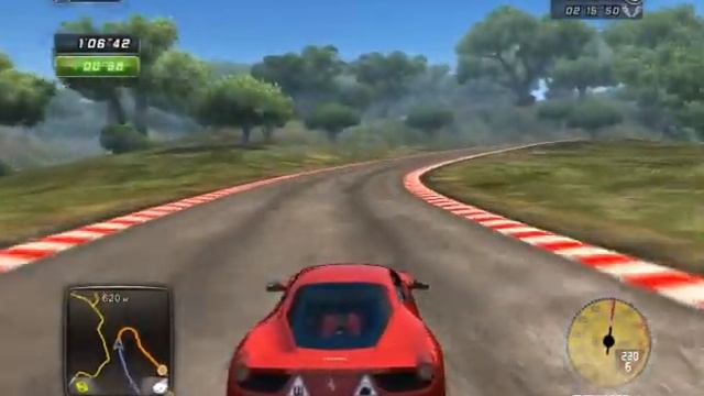 TDU2 Трек Молот Ferrari 458 Italia.avi смотреть онлайн