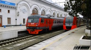 РЖД ЭД4М-1035/1036 Сочи - Олимпийский Парк