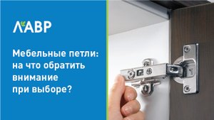 Выбираем петли: на что обратить внимание?