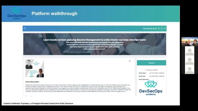Applying Basic Principles for Secrets Management in Kubernetes Clusters | Evererable Webinar смотреть онлайн