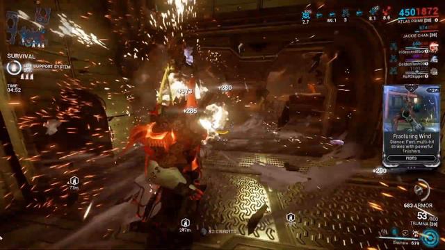 Warframe Atlas prime Damage Cap 6 130 890 смотреть онлайн