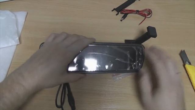 Зеркало заднего вида с экраном из Китая смотреть онлайн