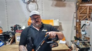 Worx wg173 3in1 strimmer, mini mower, edger, unboxing, assembly and first use review 20v powershare
