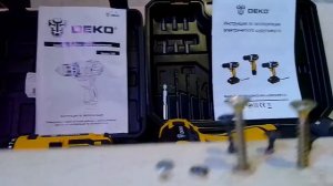 Обзор и сравнение шуруповертов Deko banger и Deko DKCD12