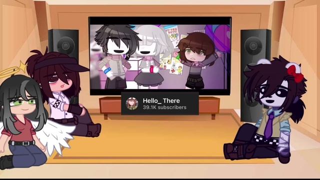 Michael’s family reacts to the aftons | FNaF gacha club | Part 2/2 | William & Michael смотреть онлайн