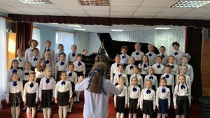 Младший хор «Веселые нотки». Муз.В.Осошник «Новый год»