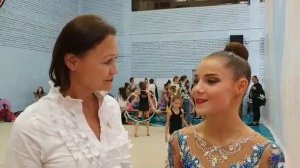 Победительница Анна Иванова Междунородного турнира по Художественной гимнастике Ярославская Весна20