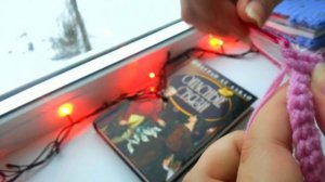 DIY: Как связать обложку на дневник? / Вяжем обложку на дневник