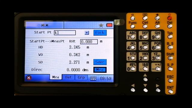 Total Station SOUTH: 345R6A การรังวัดระยะรอบแปลง MLM смотреть онлайн