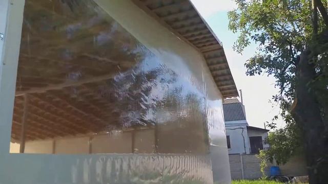 Обзор установки мягких окон, для зоны отдыха, тип - "Комбинированный" смотреть онлайн