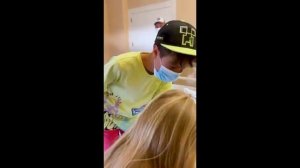 Мама в роддоме ! ПЕРВАЯ ВСТРЕЧА Фаст Сергей Фаст Полины с Сестрёнкой Соломией