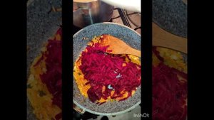 настоящий украинский борщ с салом и чесноком