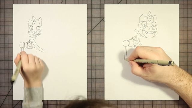 How to draw Shardantus (Piggy) смотреть онлайн