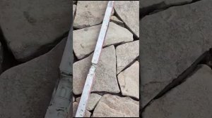 Укладка природного камня с подгонкой швов