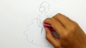 Как нарисовать Девушку. Как нарисовать Балерину простым карандашом, скетч. Рисунки для срисовки #57