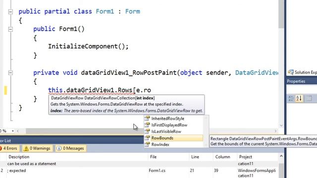 C#: Auto generate row number to datagridview in windows application смотреть онлайн