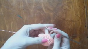 Шляпа для куклы крючком