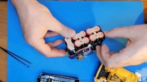 Доработка платы аккумулятора Dewalt