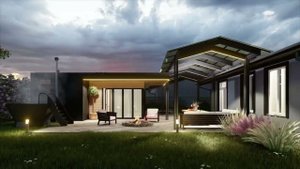 3D-визуализация построек на участке 7 соток в поселке Княжий