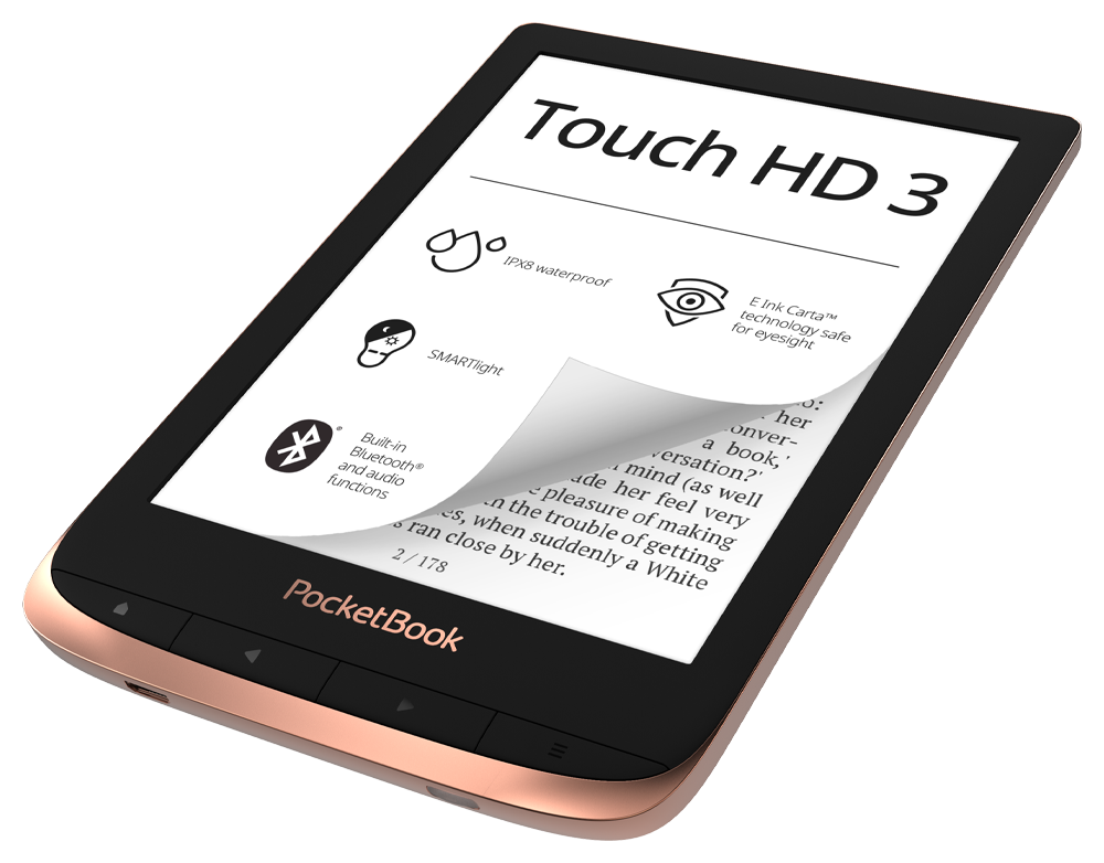 Отзыв об электронной книге PocketBook 632 Touch HD 3 и приложении Литрес