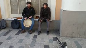 Турецкий барабан на площади Таксим.