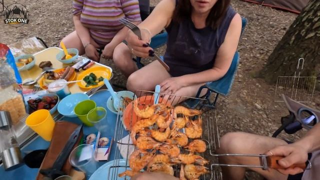 ОТДЫХ С ПАЛАТКАМИ - ОТКРЫВАЛИ СЕЗОН КУПАНИЯ 2023