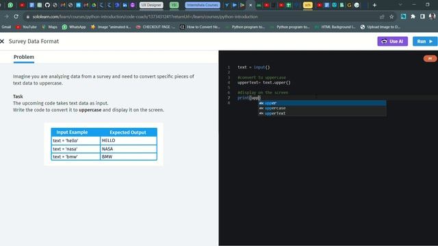 66 String Functions | Introduction to Python | Sololearn