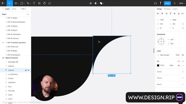 Boolean Groups | How to Use Boolean Function - Ep18 | Figma Basics: a Guide for Beginners | FigGuy смотреть онлайн