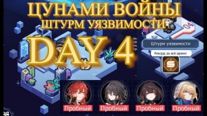 ЦУНАМИ ВОЙНЫ ШТУРМ УЯЗВИМОСТИ / ВЫНОС ЩИТОВ   / 【崩壊：スターレイル】【Honkai: Star Rail】