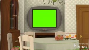 Телевизор барбоскиных зелёный экран