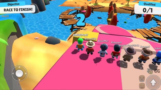 2 NEW MAPS - Stumble Guys CRAB'S LANDING & ICE CARAMBA
