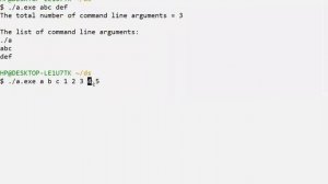 DS (A Div) Class 30 - Command Line Arguments