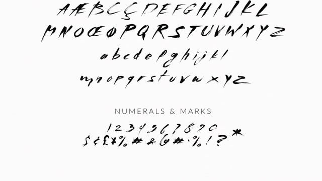 Dry Brush Font Noix смотреть онлайн