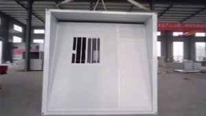 ✅ Модульные бытовки из сэндвич панелей: сборка и установка за 4 минуты