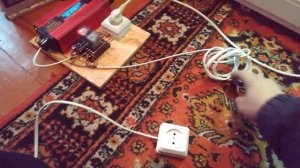 Работа инкубатора от аккумулятора в автоматическом режиме.