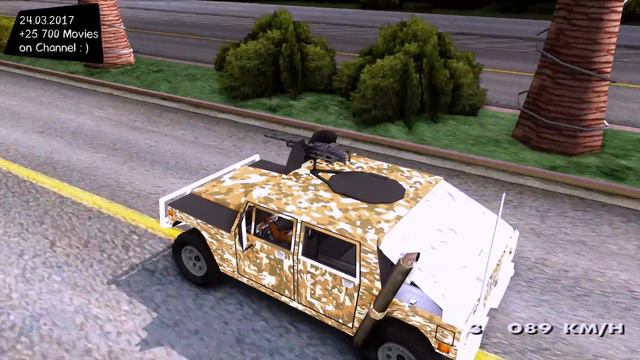 New Patriot Hummer - GTA San Andreas TUNING / 🔥 4K / 60FPS 🔥 GTX 1080 _REVIEW смотреть онлайн