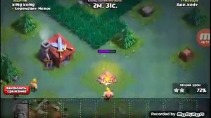 CLASH OF CLANS-открыл деревню строителя