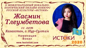 Жасмин Тлеумбетова, 11 лет. Казахстан, г. Нур-Султан. "Бумажный змей"