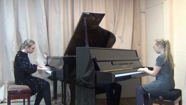 Дуэт Быковская - Кара-Иванова, Ф. Лей Ноктюрн "История любви" смотреть онлайн