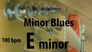 E Minor Blues Guitar Backing Track